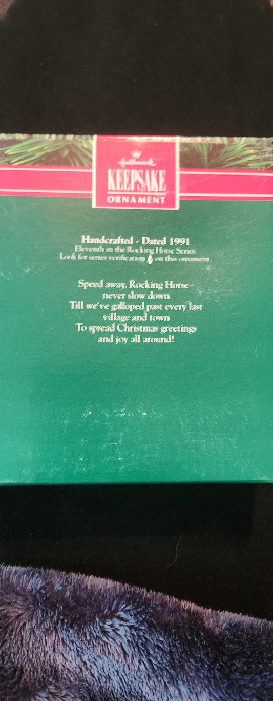 VINTAGE 1991 HALLMARK CHRISTMAS ORNAMENT